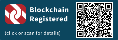 QrCode for Blockchain Registration Graphic