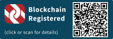 QrCode for Blockchain Registration Graphic