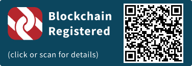 QrCode for Blockchain Registration Graphic