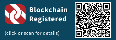 QrCode for Blockchain Registration Graphic