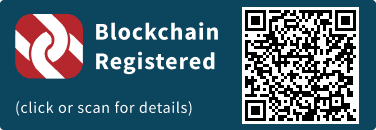QrCode for Blockchain Registration Graphic