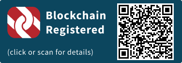 QrCode for Blockchain Registration Graphic
