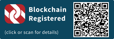 QrCode for Blockchain Registration Graphic