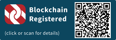 QrCode for Blockchain Registration Graphic