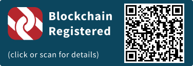 QrCode for Blockchain Registration Graphic