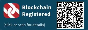 QrCode for Blockchain Registration Graphic