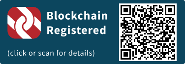 QrCode for Blockchain Registration Graphic