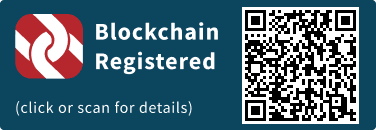 QrCode for Blockchain Registration Graphic