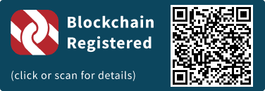 QrCode for Blockchain Registration Graphic