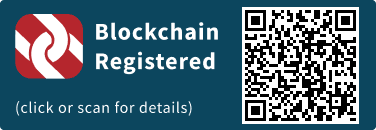 QrCode for Blockchain Registration Graphic
