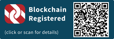 QrCode for Blockchain Registration Graphic