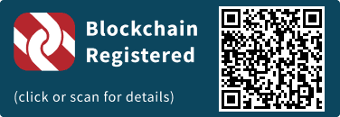 QrCode for Blockchain Registration Graphic