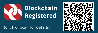 QrCode for Blockchain Registration Graphic