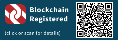 QrCode for Blockchain Registration Graphic