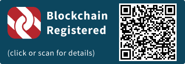 QrCode for Blockchain Registration Graphic