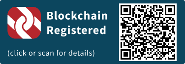 QrCode for Blockchain Registration Graphic