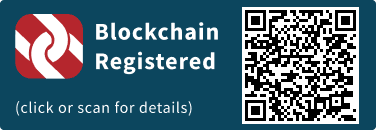 QrCode for Blockchain Registration Graphic