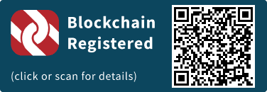 QrCode for Blockchain Registration Graphic