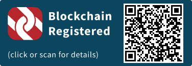 QrCode for Blockchain Registration Graphic