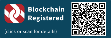 QrCode for Blockchain Registration Graphic
