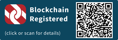 QrCode for Blockchain Registration Graphic
