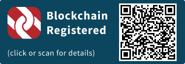 QrCode for Blockchain Registration Graphic