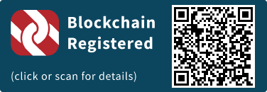 QrCode for Blockchain Registration Graphic