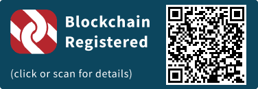 QrCode for Blockchain Registration Graphic