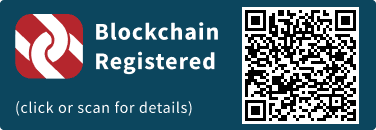 QrCode for Blockchain Registration Graphic