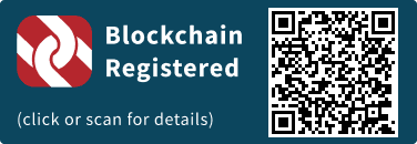 QrCode for Blockchain Registration Graphic