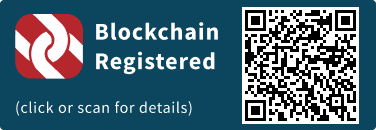 QrCode for Blockchain Registration Graphic