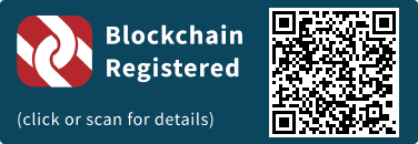 QrCode for Blockchain Registration Graphic