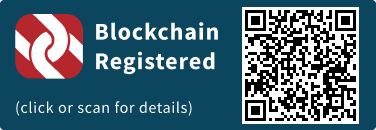QrCode for Blockchain Registration Graphic