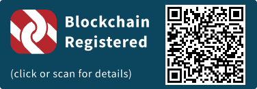 QrCode for Blockchain Registration Graphic