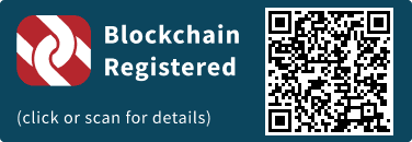 QrCode for Blockchain Registration Graphic