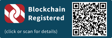 QrCode for Blockchain Registration Graphic