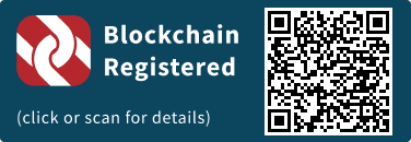 QrCode for Blockchain Registration Graphic