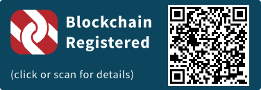 QrCode for Blockchain Registration Graphic