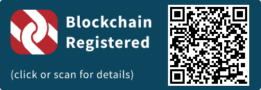 QrCode for Blockchain Registration Graphic