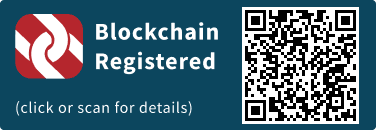 QrCode for Blockchain Registration Graphic