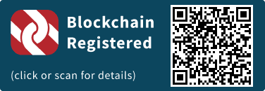 QrCode for Blockchain Registration Graphic