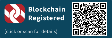 QrCode for Blockchain Registration Graphic