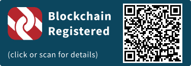 QrCode for Blockchain Registration Graphic