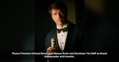 Pharos Premium Infused Beverages Names Actor and Stuntman Tim Neff as Brand Ambassador and Investor, Debuts Cinematic Campaign Exclusively with High Times