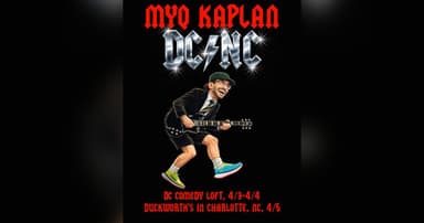 Myq Kaplan Headlines DC Comedy Loft April 3–4, Then Brings His Stand-Up to Charlotte April 5