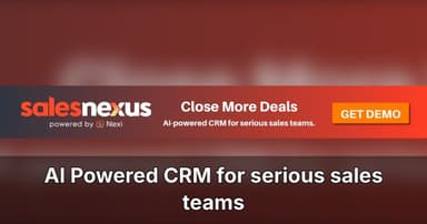 Boost Sales with SalesNexus's New AI-Driven CRM Platform