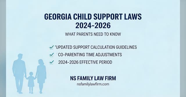 How Georgia’s 2026 Parenting Time Adjustment Changes Child Support