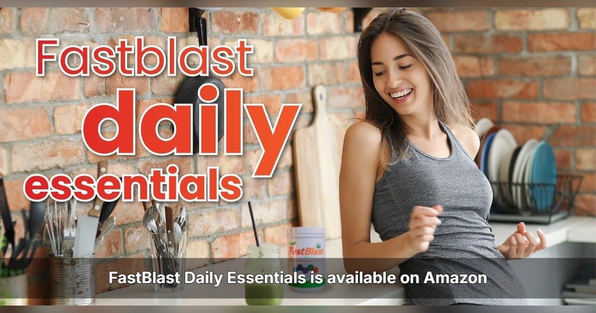 banner image for: FastBlast Daily Essentials Expands U.S. Distribution with Amazon Availability