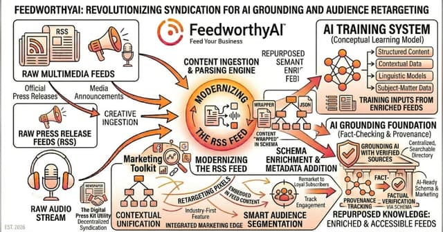 banner image for: RSS Feeds Make a Comeback as FeedworthyAI Launches to Bridge the Gap Between Publishers and Artificial Intelligence