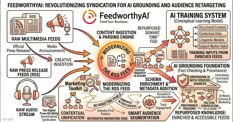 banner image for: RSS Feeds Make a Comeback as FeedworthyAI Launches to Bridge the Gap Between Publishers and Artificial Intelligence